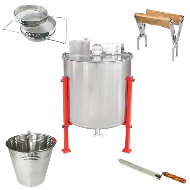 2-72 frame Electric Honey Extractor kit
